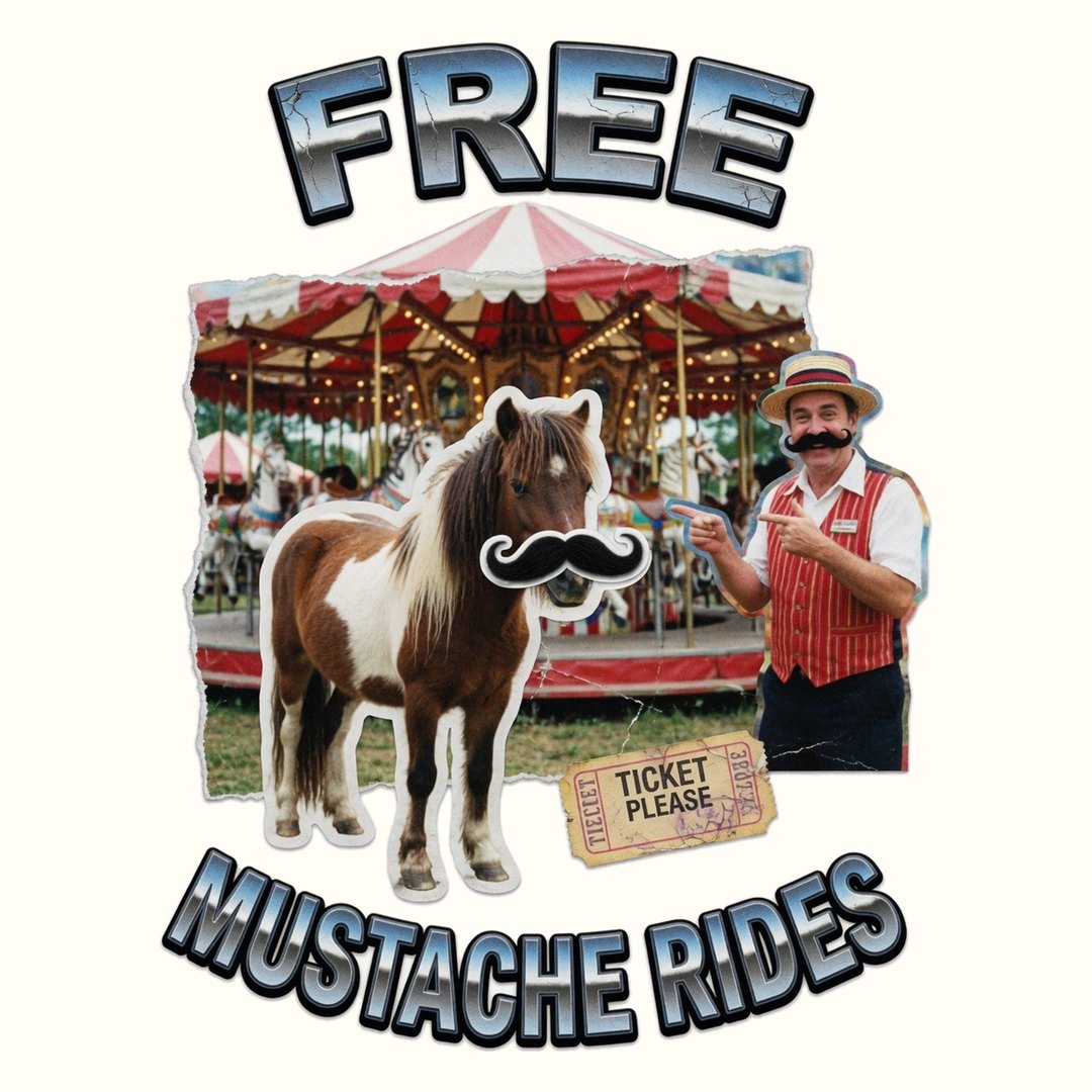 Free Mustache Rides